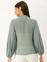 Load image into Gallery viewer, Extra Balloon sleeve Blouse
