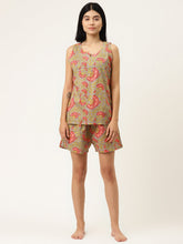 Cargar imagen en el visor de la galería, Sleeveless Kurta with shorts set
