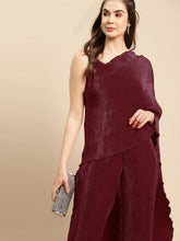 Load image into Gallery viewer, Jumpsuit with a dupatta Drape