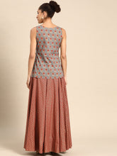 Load image into Gallery viewer, Flared Skirt with Short Kurti