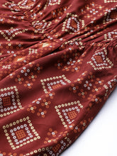 Load image into Gallery viewer, Side cowl Asymmetric overlap Dress