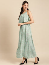 Load image into Gallery viewer, Printed Maxi with Flare yoke