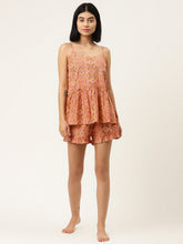 Load image into Gallery viewer, Frill Speghetti and Shorts Set