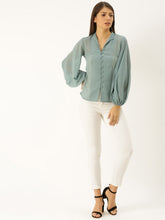 Load image into Gallery viewer, Extra Balloon sleeve Blouse