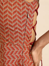 Load image into Gallery viewer, Deep back tie up kurta palazzo