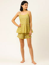 Load image into Gallery viewer, Frill Speghetti and Shorts Set