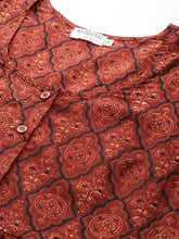 Load image into Gallery viewer, Front button down with pleats midi dress