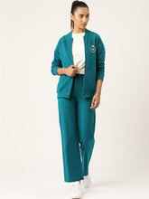 Load image into Gallery viewer, Zipper Sweatshirt with Straight Track pant set