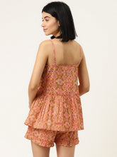 Load image into Gallery viewer, Frill Speghetti and Shorts Set
