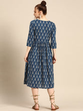 Load image into Gallery viewer, Front button down with pleats midi dress