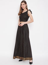 Load image into Gallery viewer, Crop top with back tie and palazzo pants