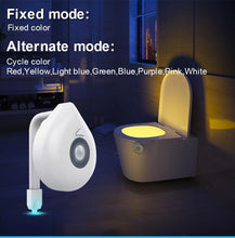 Load image into Gallery viewer, Toilet Night Light Motion-Sensor LED