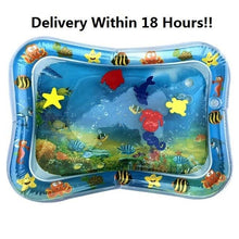 Load image into Gallery viewer, Tummy Time Inflatable Water Mat for Babies
