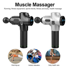 Load image into Gallery viewer, TRIIBOOFIT MASSAGE GUN - BLACK IN EVA BOX