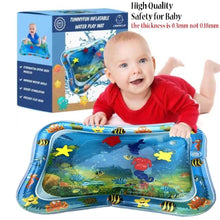Load image into Gallery viewer, Tummy Time Inflatable Water Mat for Babies