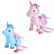 Laden Sie das Bild in den Galerie-Viewer, Elektrisches gehendes Einhorn plus musikalisches Pony-Spielzeug