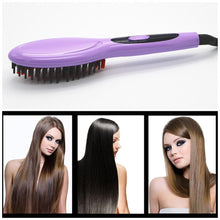 Load image into Gallery viewer, Auto Hair Straightener Brush